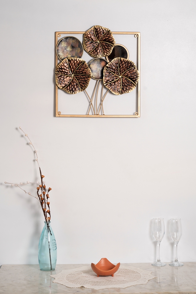 W-Begonia Mirror Square Frame Décor - Image 2