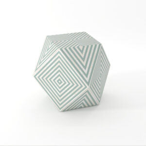 Bone Inlay Star hexagon Table - Image 4